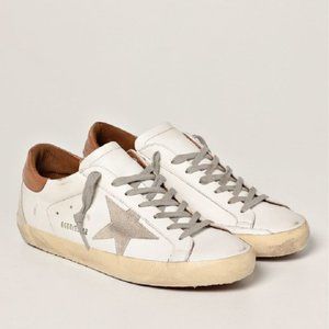 SOLD GOLDEN GOOSE Superstar Sneaker White and Brown